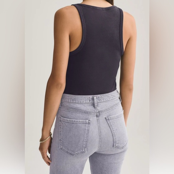 Agolde Rianne High Neck Ribbed Bodysuit - Picture 10 of 11